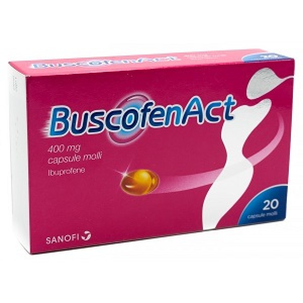BUSCOFENACT*20CPS MOLLI 400MG - farmanauta.it