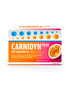 CARNIDYN PLUS 20 BUSTINE DA 5,3 G GUSTO PASSION FRUIT - farmanauta.it