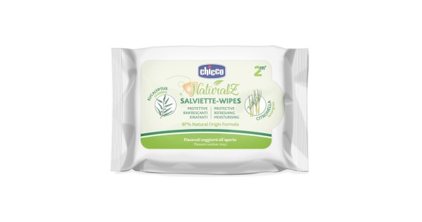 CHICCO ZANZA SALVIETTE NATURALE 20 PEZZI - farmanauta.it