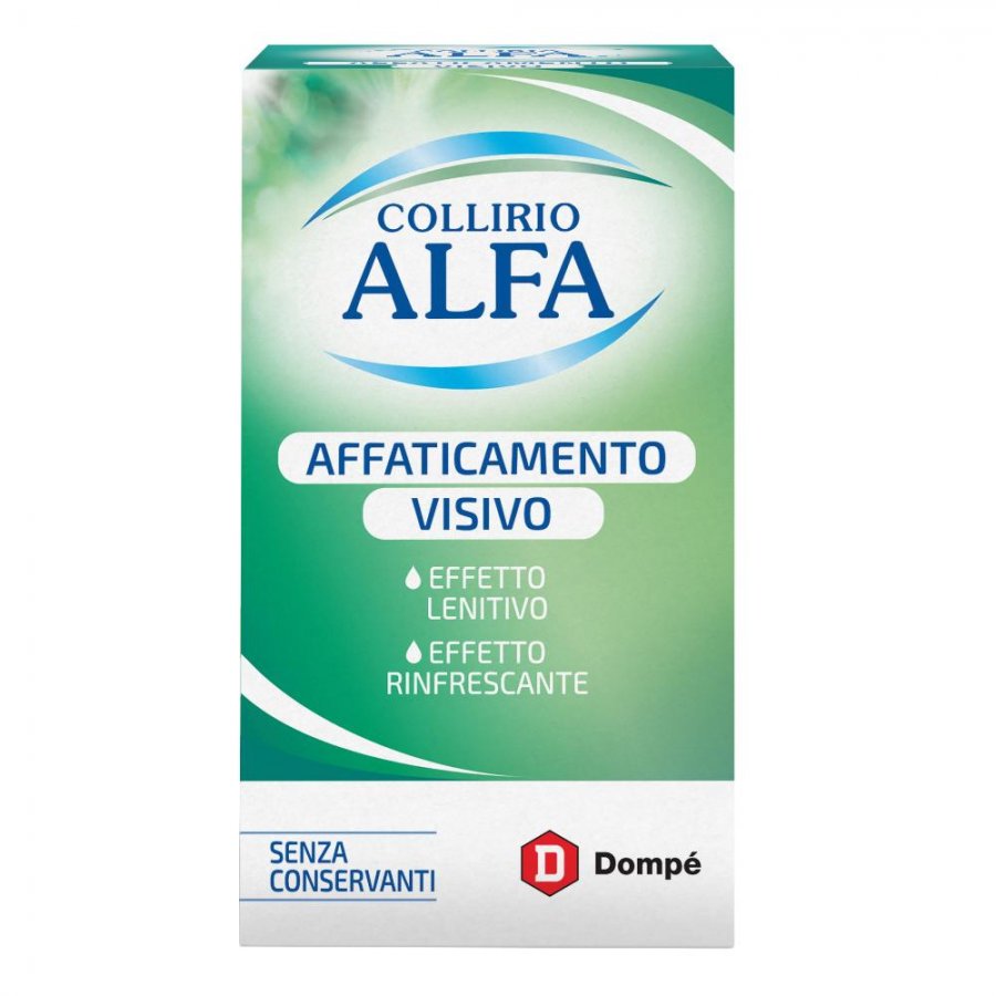 COLLIRIO ALFA AFFATICAMENTO VISIVO 10 ML - farmanauta.it