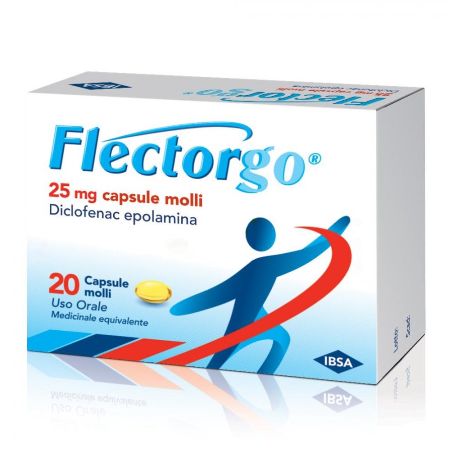 FLECTORGO*20CPS MOLLI 25MG - farmanauta.it