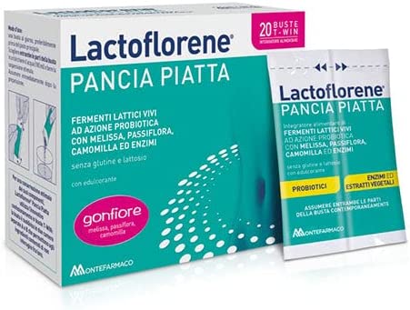 LACTOFLORENE PANCIA PIATTA 20 BUSTINE - farmanauta.it