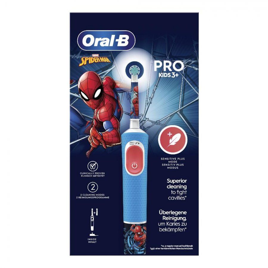 ORALB SPIDERMAN SPAZZOLINO ELETTRICO+1 REFERENZA - farmanauta.it