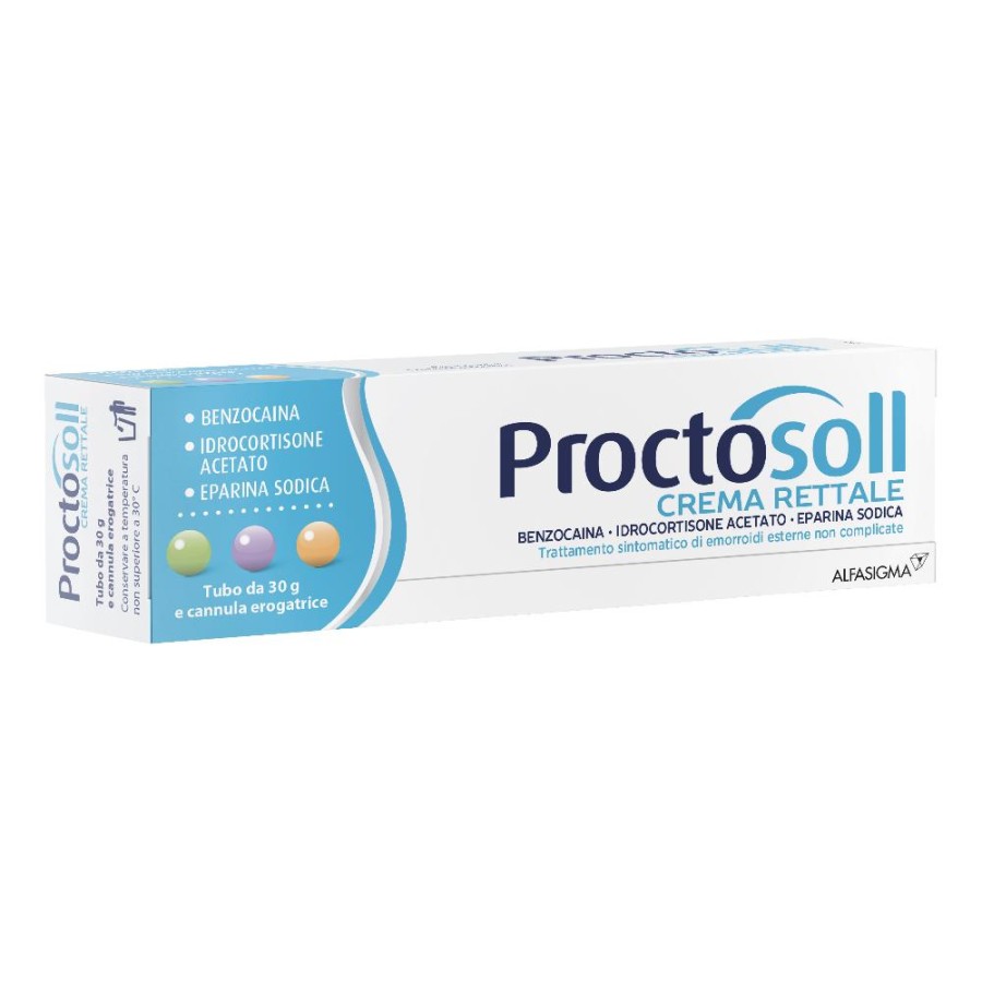 PROCTOSOLL*CREMA RETT 30G OTC - farmanauta.it
