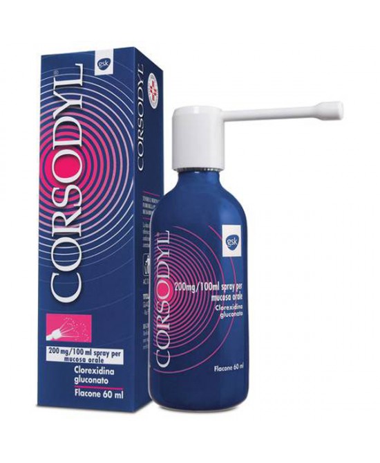 CORSODYL*SPRAY 60ML200MG/100ML - farmanauta.it