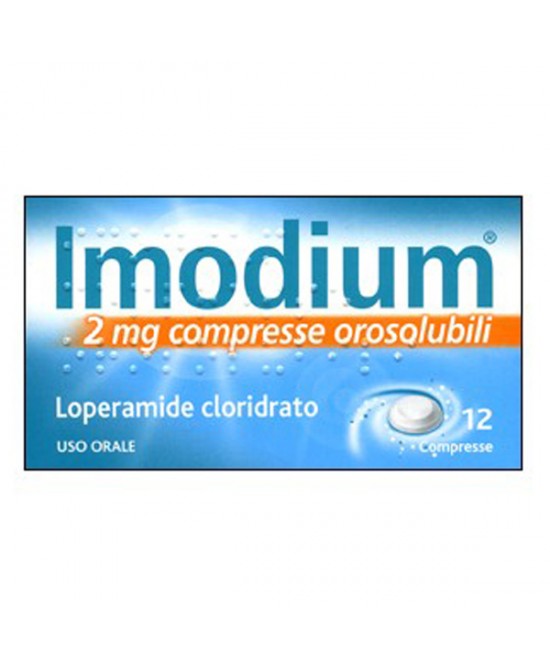 IMODIUM*12CPR OROSOL 2MG - farmanauta.it