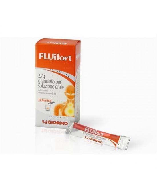 FLUIFORT*10BUST GRAT 2,7G - farmanauta.it