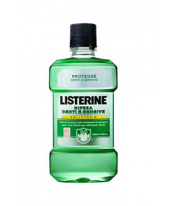 LISTERINE DIFESA DENTI E GENGIVE COLLUTORIO 500 ML - farmanauta.it