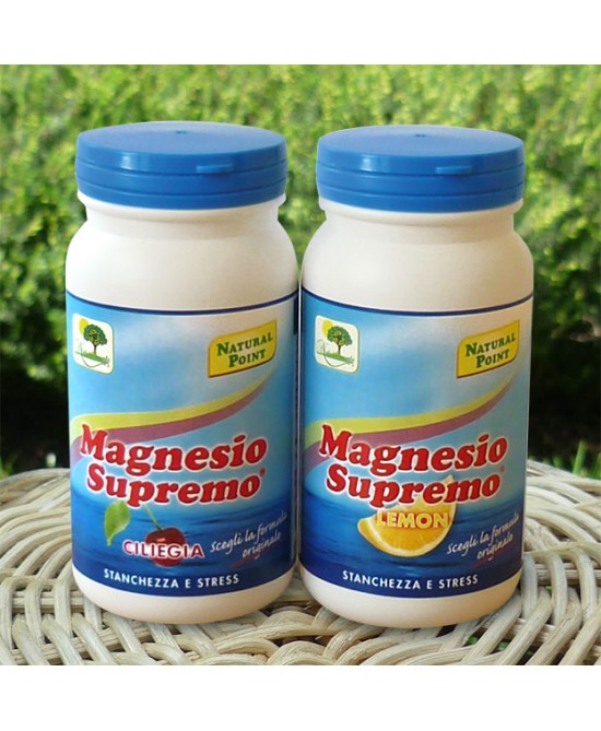 MAGNESIO SUPREMO LIMONE POLVERE 150 G - farmanauta.it