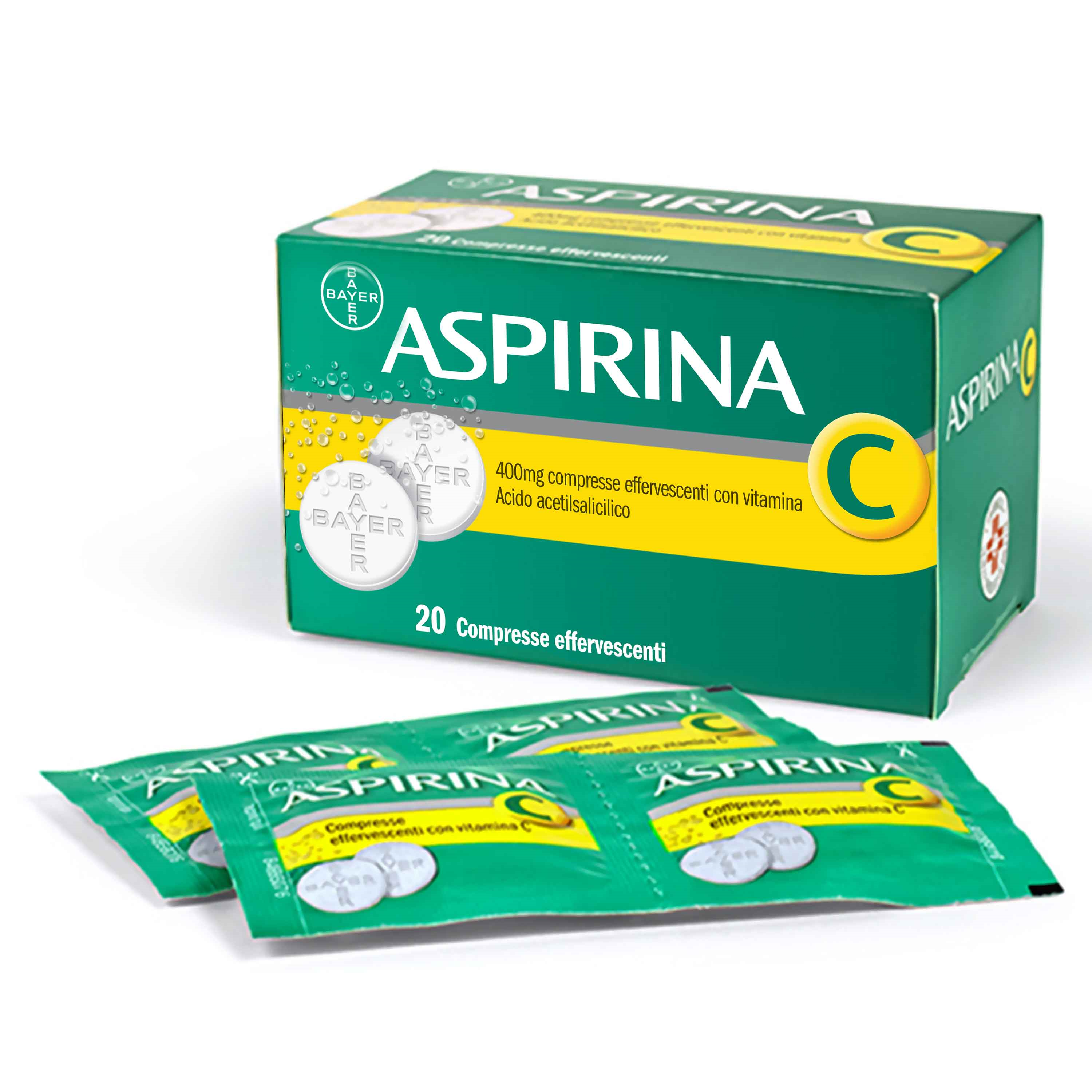 ASPIRINA C*20CPR EFF 400+240MG - farmanauta.it