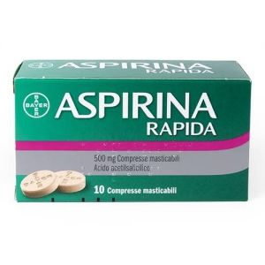 ASPIRINA RAPIDA*10CPRMAST500MG - farmanauta.it
