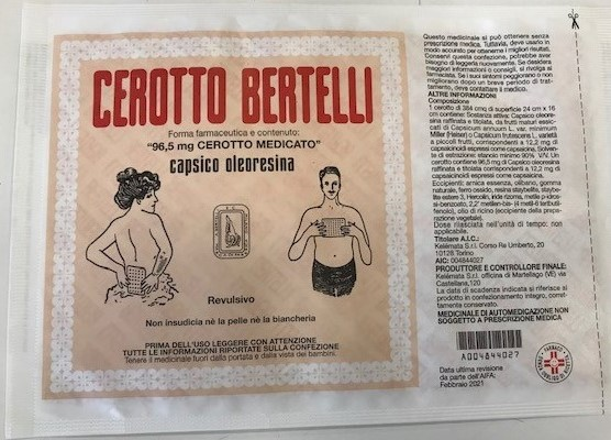 CEROTTO BERTELLI*GRANDECM16X24 - farmanauta.it