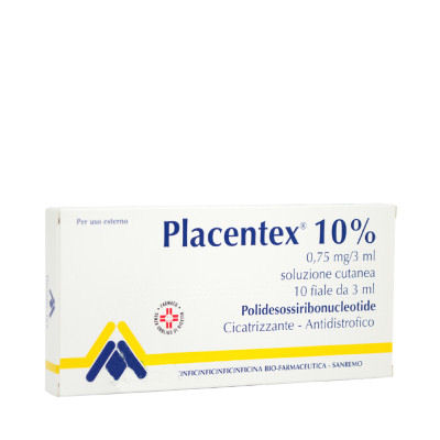 PLACENTEX*SOL CUT 10F 0,75MG - farmanauta.it