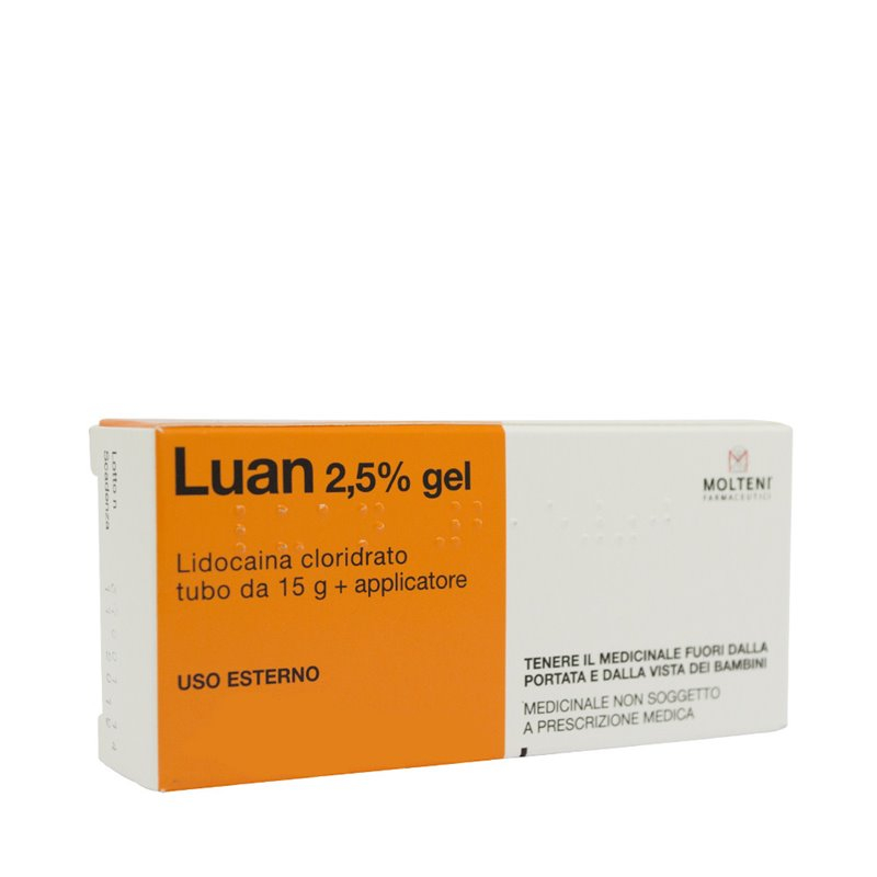 LUAN*GEL 15G 2,5%+APPLICATORE - farmanauta.it