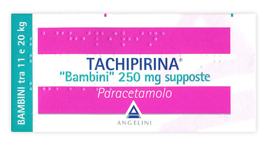 TACHIPIRINA*BB 10SUPP 250MG - farmanauta.it