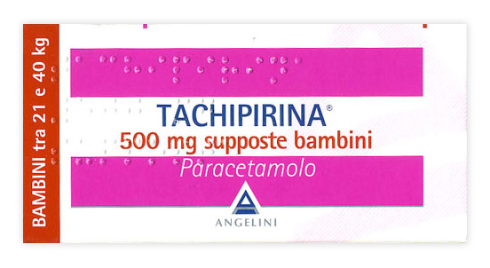 TACHIPIRINA*BB 10SUPP 500MG - farmanauta.it