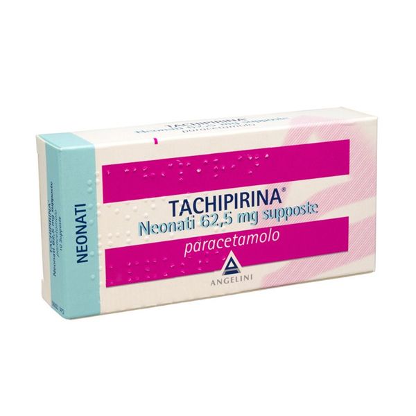 TACHIPIRINA*NEO 10SUPP 62,5MG - farmanauta.it