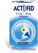 ACTIFED*12CPR 2,5MG+60MG - farmanauta.it