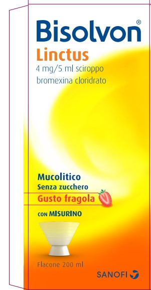 BISOLVON*SCIR FL 200ML FRAGOLA - farmanauta.it