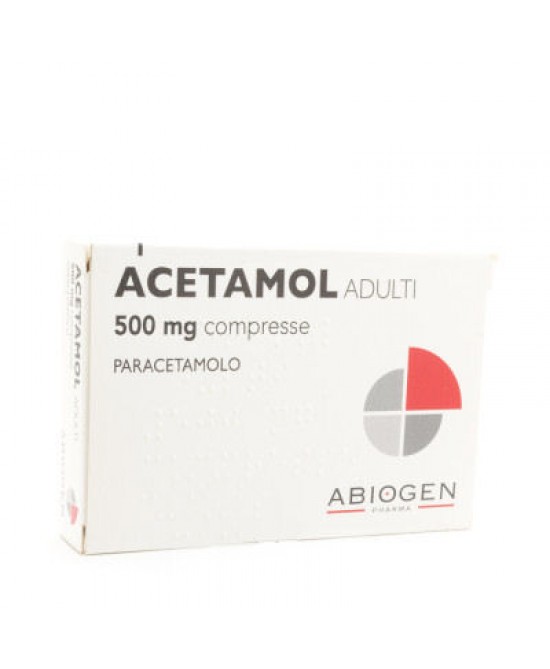 ACETAMOL*AD 20CPR 500MG - farmanauta.it