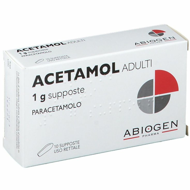 ACETAMOL*AD 10SUPP 1G - farmanauta.it