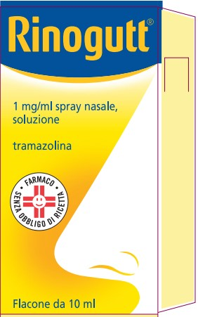 RINOGUTT*SPRAY NASALE 10ML - farmanauta.it