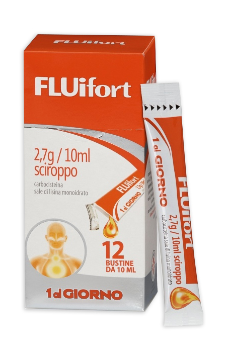 FLUIFORT*SCIR 12BUST 2,7G/10ML - farmanauta.it