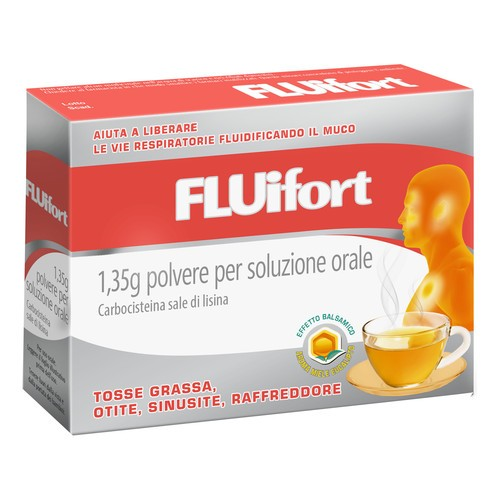 FLUIFORT*12BUST OS POLV 1,35G - farmanauta.it