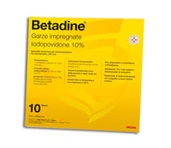 BETADINE*10GARZE IMPREGN 10x10 - farmanauta.it