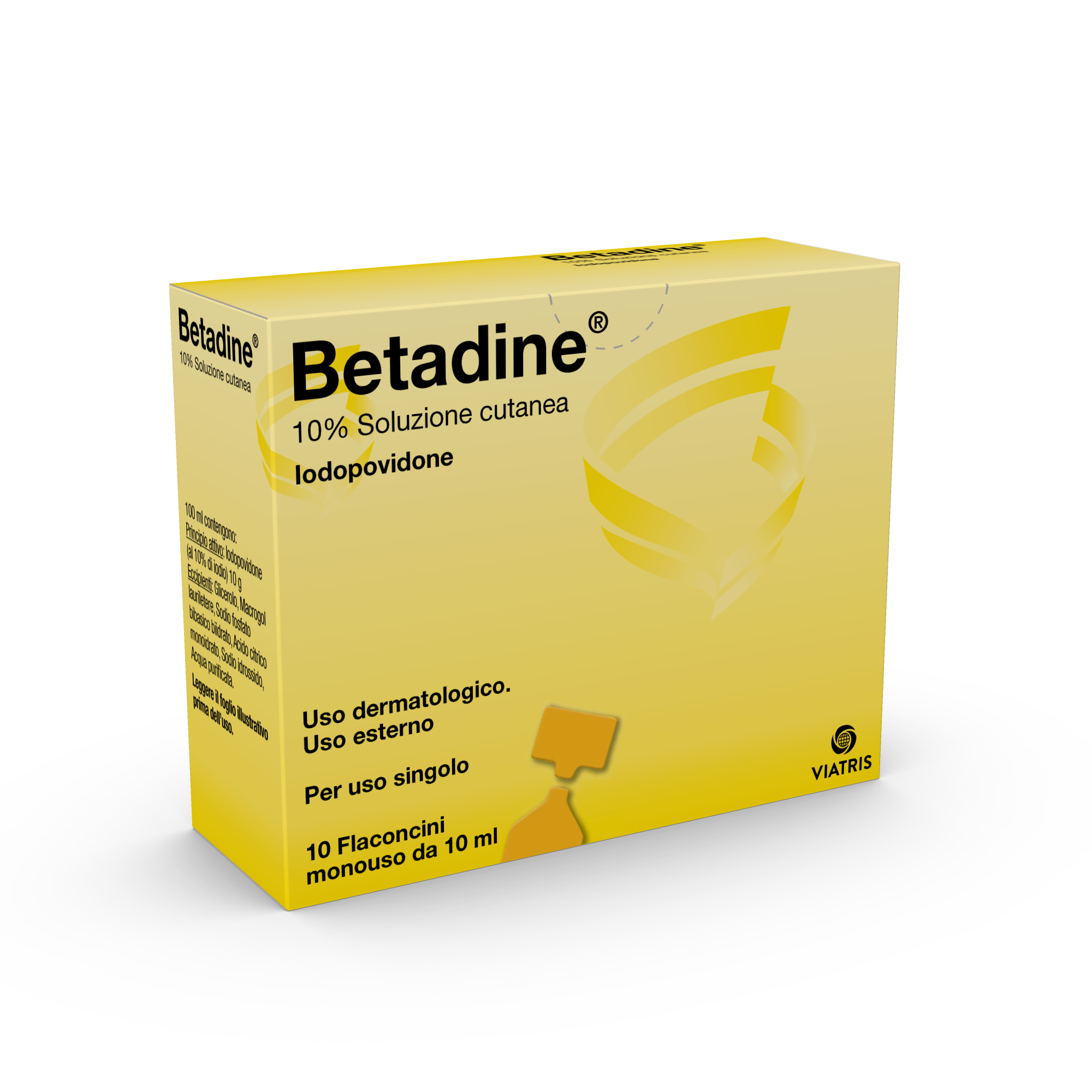 BETADINE*SOL CUT 10FL 10ML 10% - farmanauta.it