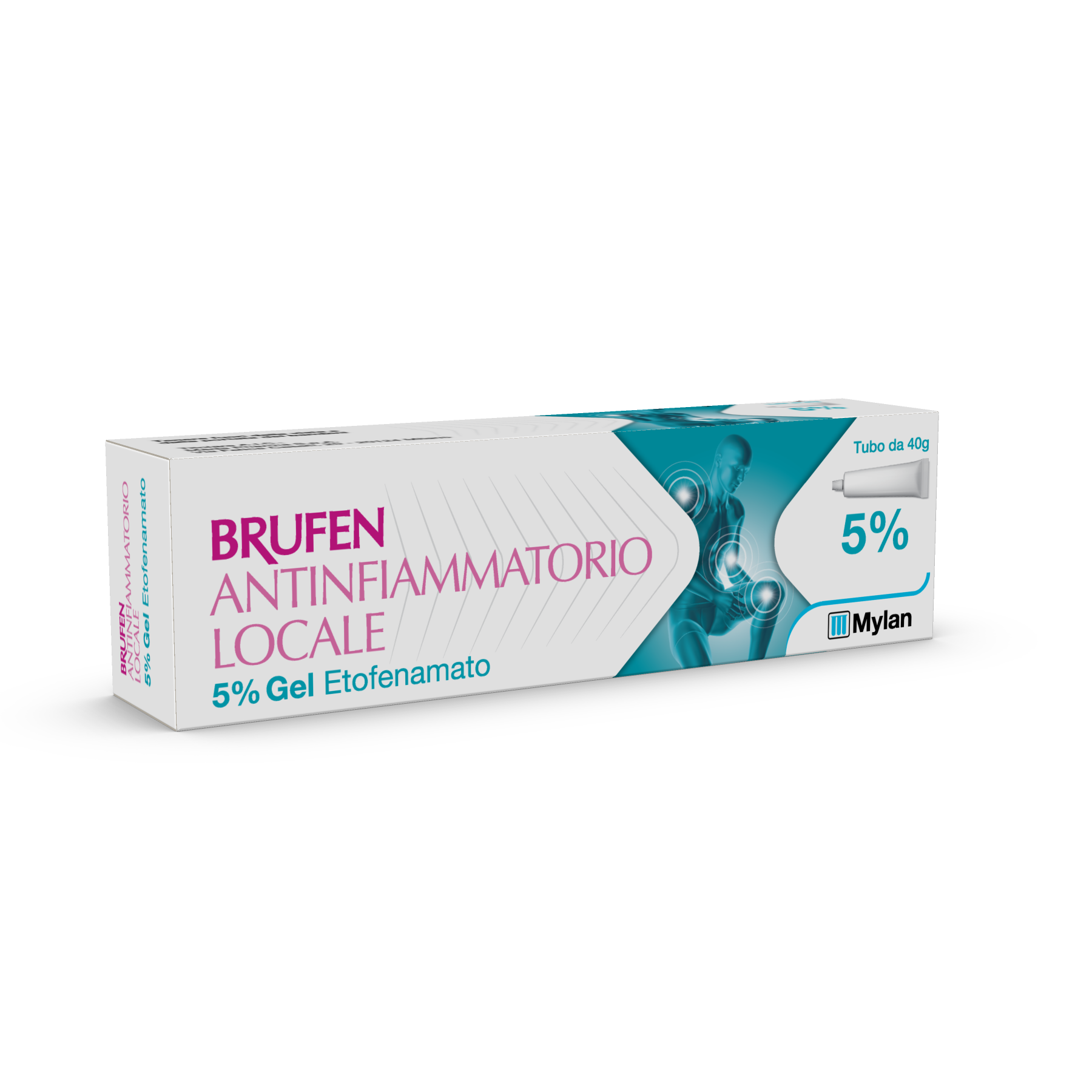 BRUFEN ANTINFIAMMAT*GEL 40G 5% - farmanauta.it