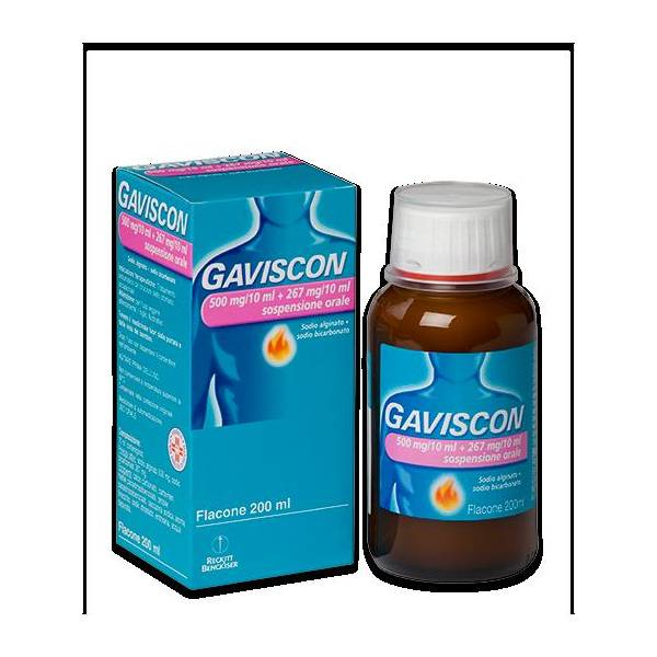 GAVISCON*OS 500MG+267MG/10ML - farmanauta.it