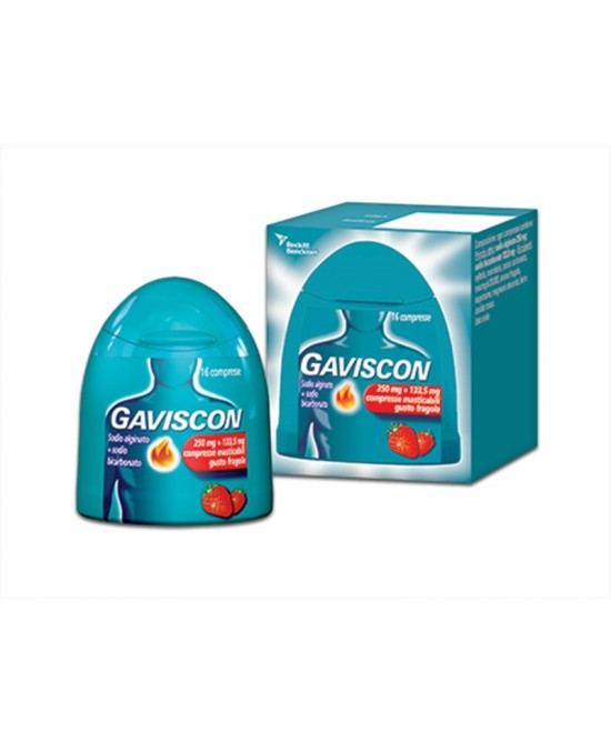 GAVISCON*16CPR FRAG250+133,5MG - farmanauta.it