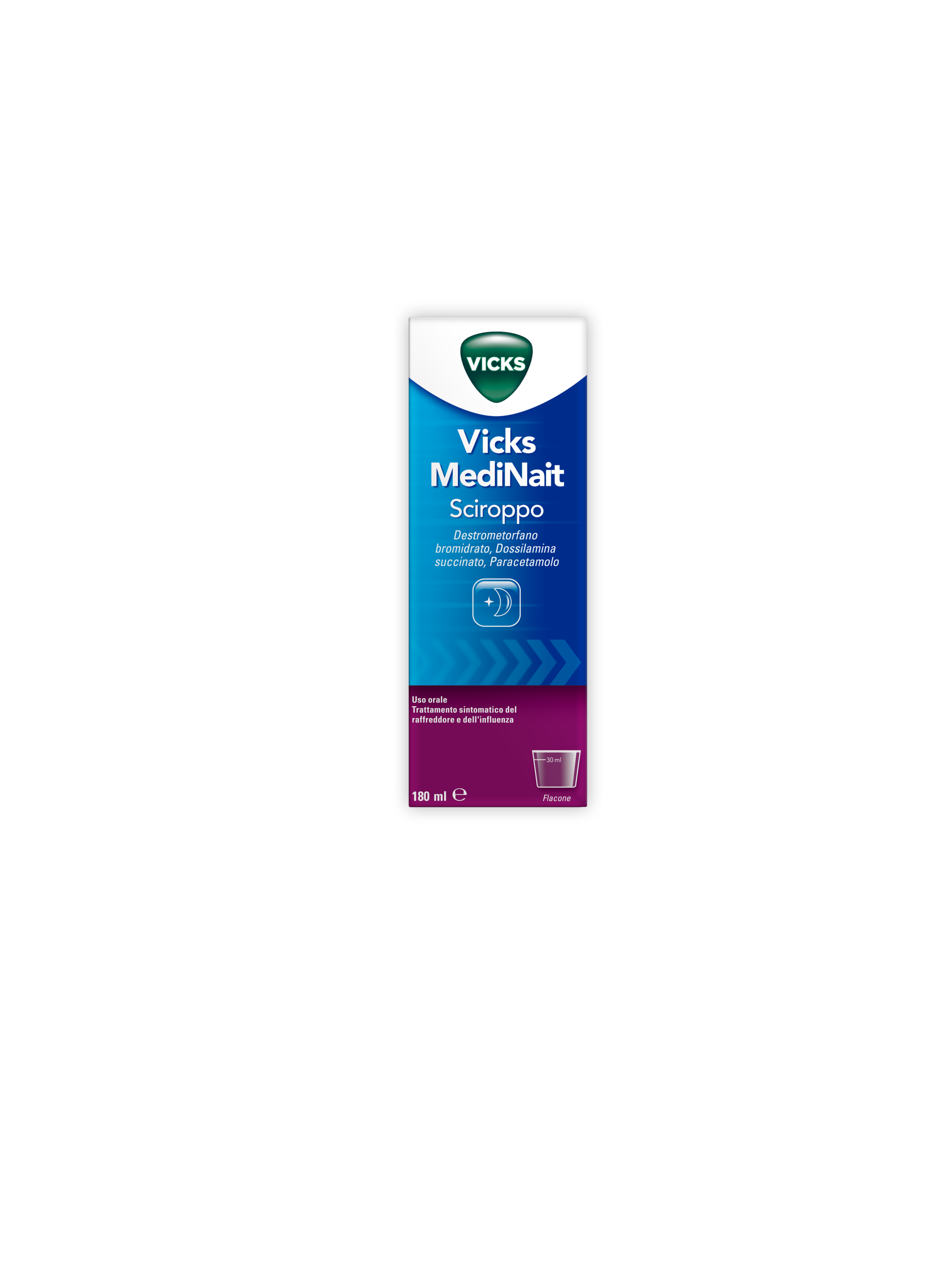 VICKS MEDINAIT*SCIR 180ML - farmanauta.it