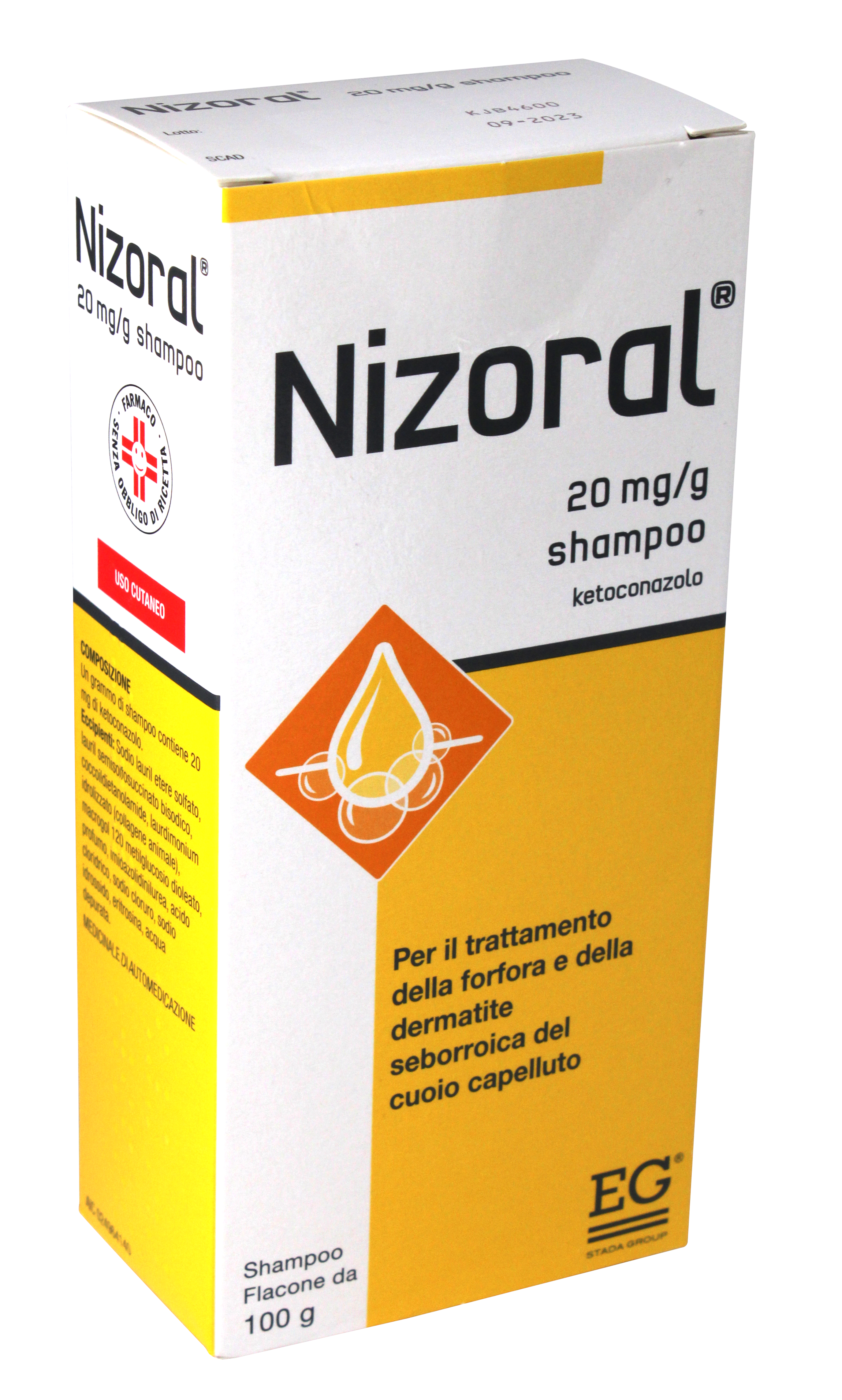 NIZORAL*SHAMPOO FL 100G 20MG/G - farmanauta.it