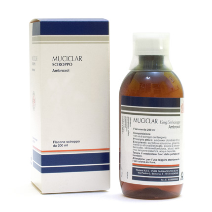 MUCICLAR*SCIR 200ML 15MG/5ML - farmanauta.it