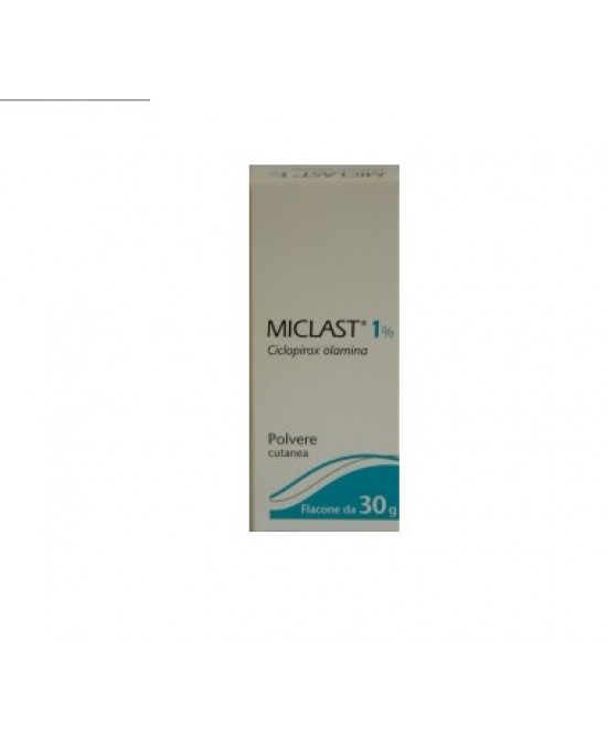 MICLAST*POLV CUT FL 30G 10MG/G - farmanauta.it