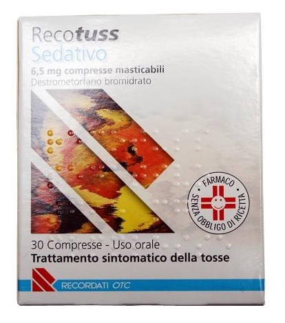 RECOTUSS SEDAT*30CPR MAST6,5MG - farmanauta.it