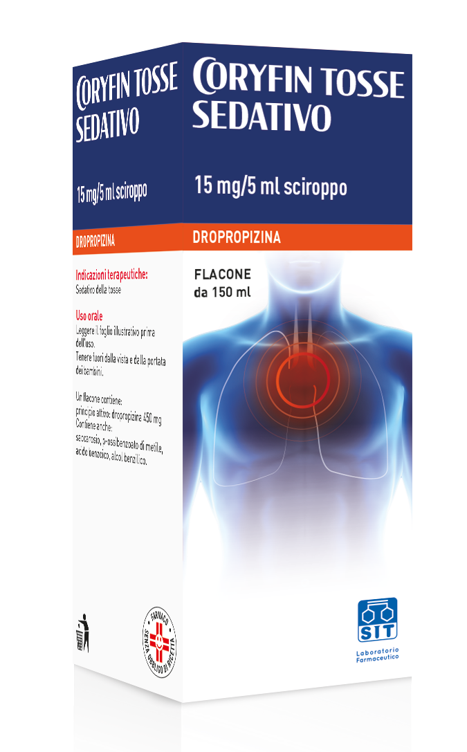 CORYFIN TOSSE SE*150ML15MG/5ML - farmanauta.it