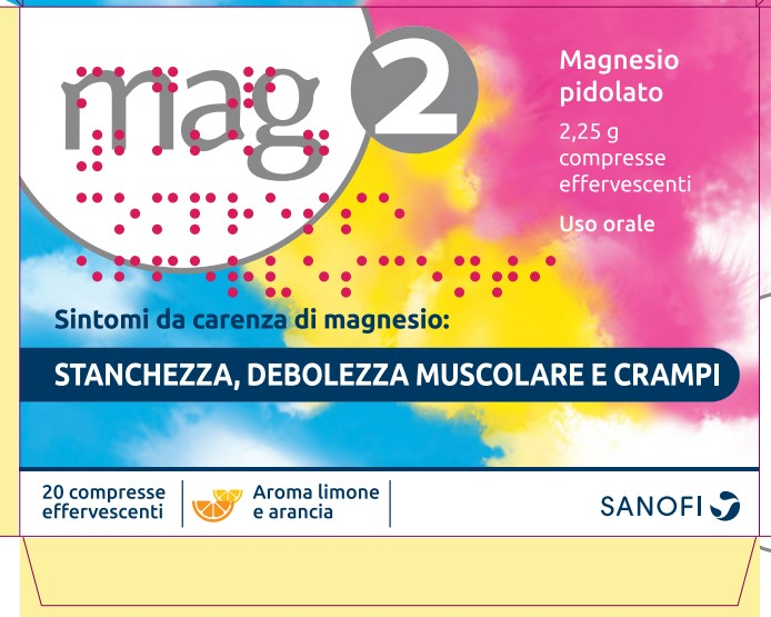 MAG 2*20CPR EFF 2,25G - farmanauta.it