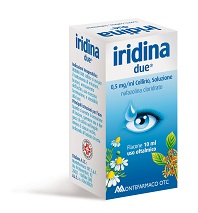 IRIDINA DUE*COLL 10ML 0,5MG/ML - farmanauta.it