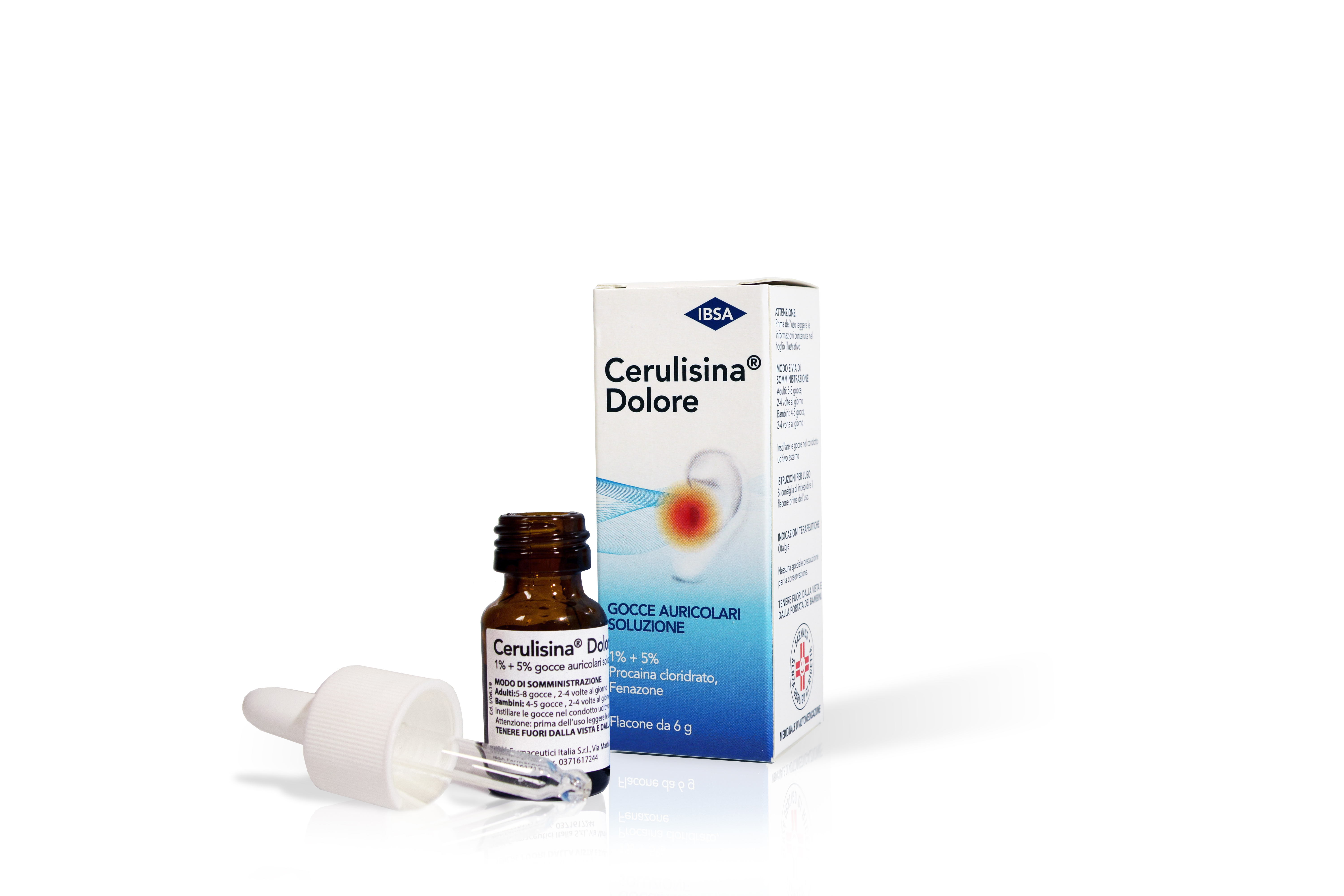 CERULISINA DOLORE*GTT OTO FL6G - farmanauta.it
