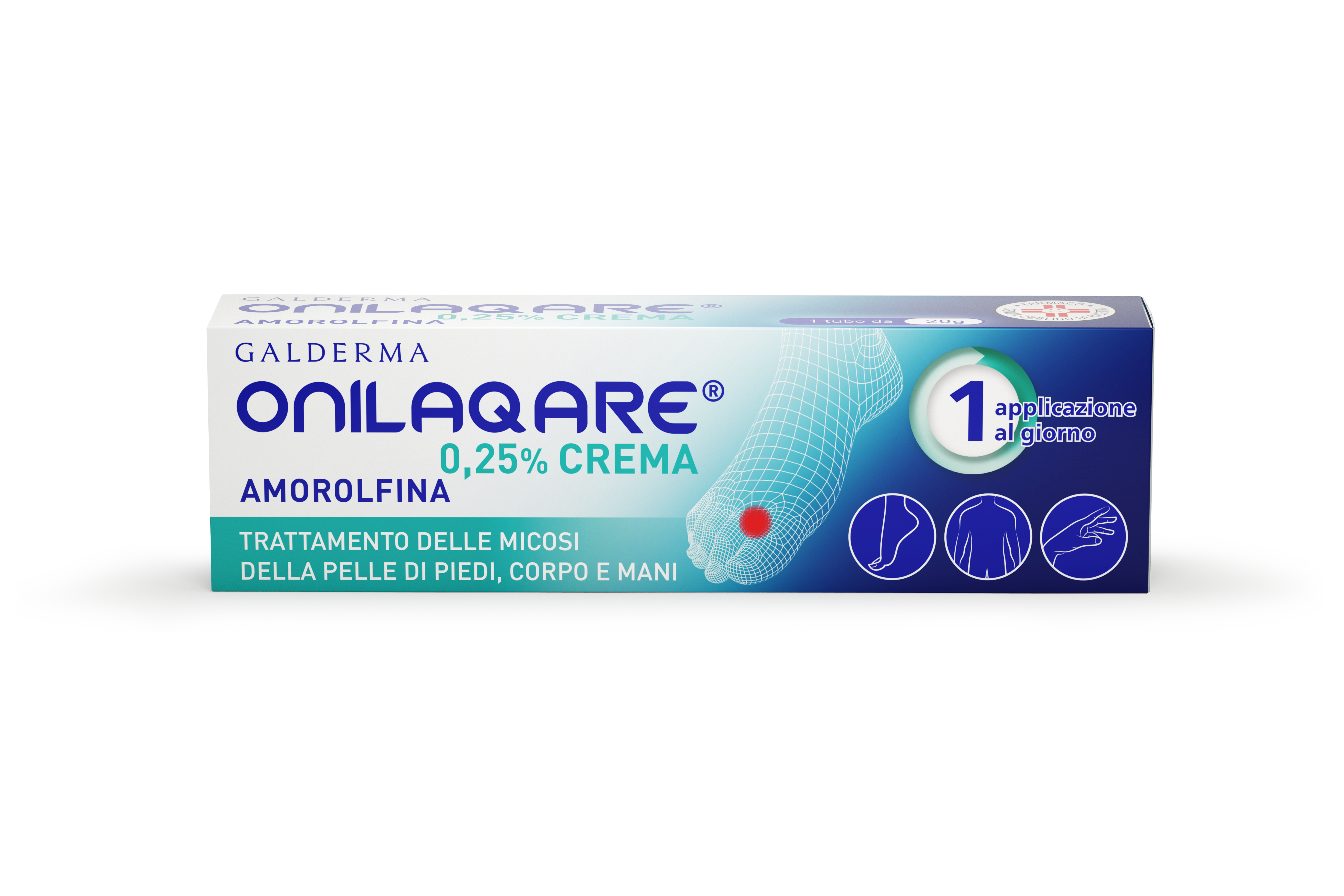 ONILAQARE*DERM CREMA 20G 0,25% - farmanauta.it