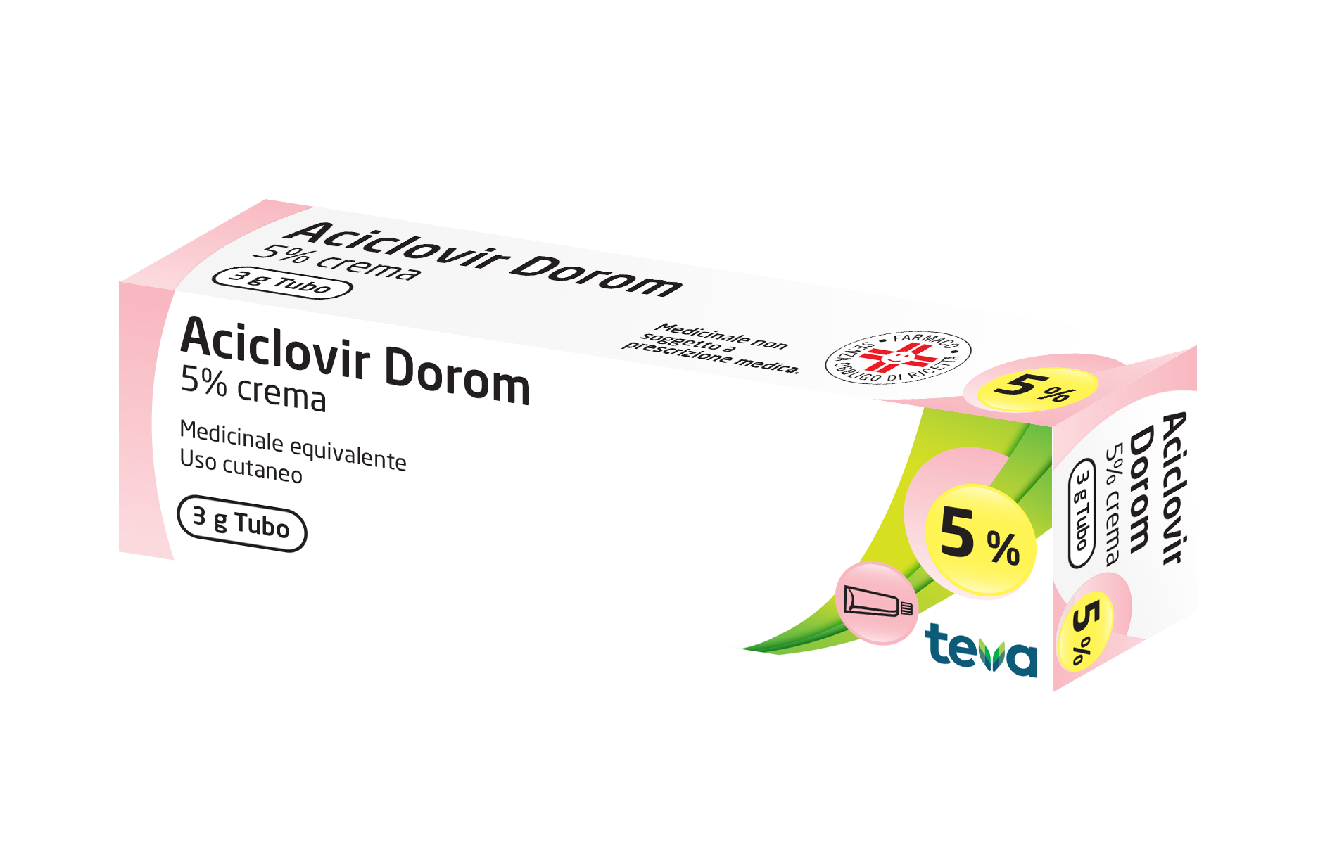 ACICLOVIR DOROM*CREMA 3G 5% - farmanauta.it