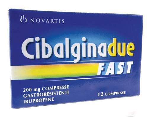 CIBALGINA DUE FAST*12CPR 200MG - farmanauta.it