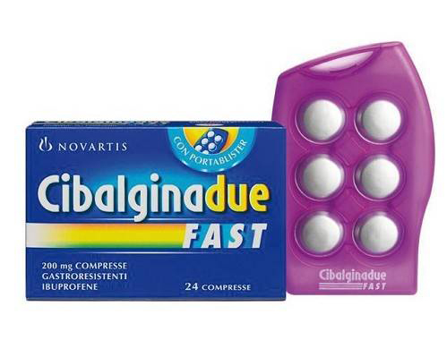 CIBALGINA DUE FAST*24CPR 200MG - farmanauta.it