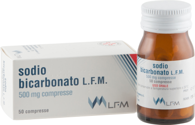SODIO BICARB*50CPR 500MG FL - farmanauta.it