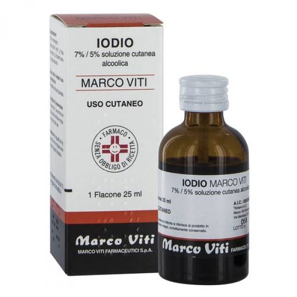 IODIO SOL ALCO I MV*25ML - farmanauta.it