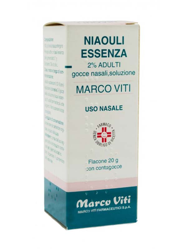 NIAOULI ESSENZA MV*2% GTT 20G - farmanauta.it