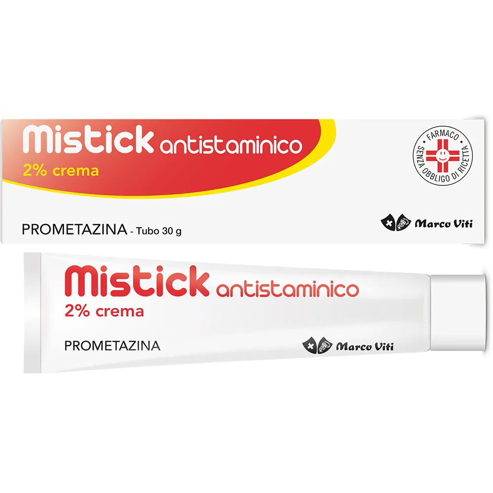 MISTICK ANTISTAMINICO MV*2% CR - farmanauta.it